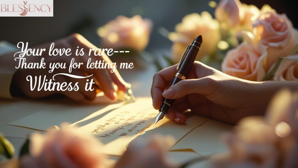 heartfelt thank you note for wedding invitation