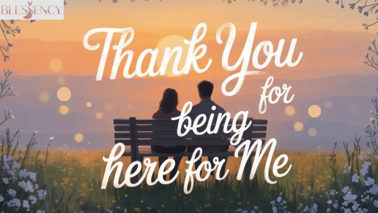 Thank you for being there for me image — emotional scene showing love, care, and support
