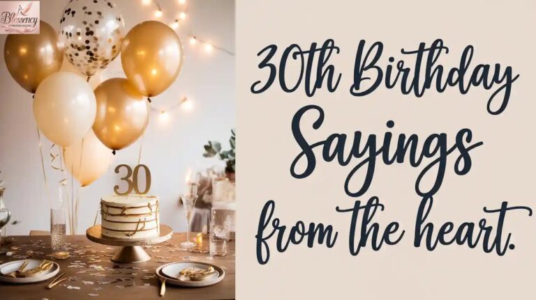 30th Birthday Sayings from the Heart – Unique, Funny, and Deep Messages Image