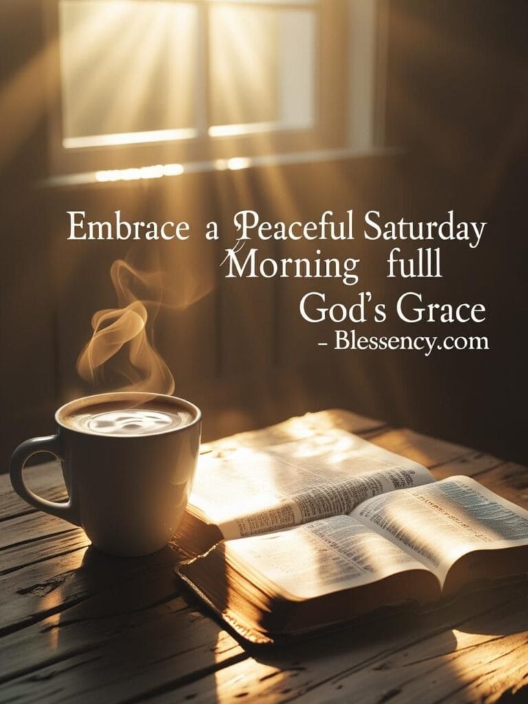 "Delightful Saturday Morning Blessings with coffee and Bible – blessency.com"
" Happy Saturday Blessings Inspirational Saturday"