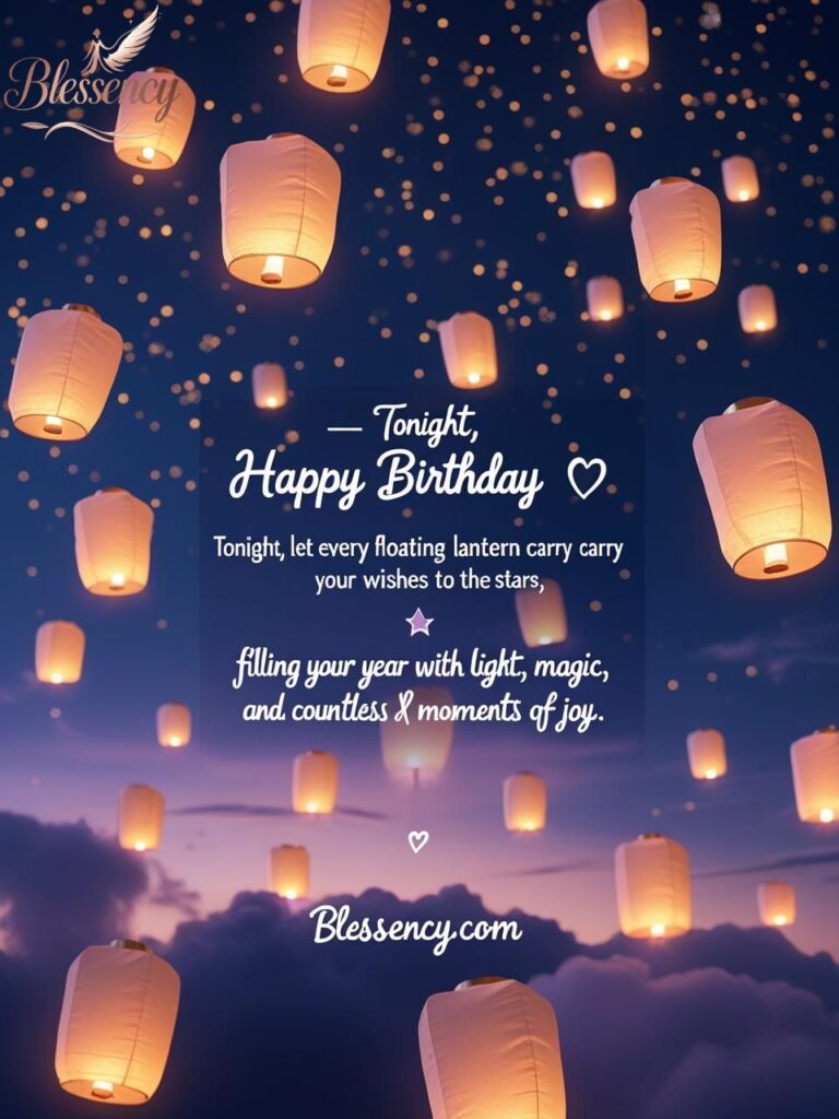 Happy Birthday Blessings Image Card