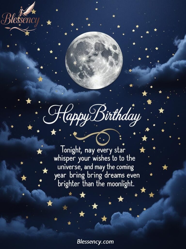 Happy Birthday Blessings Image Card
