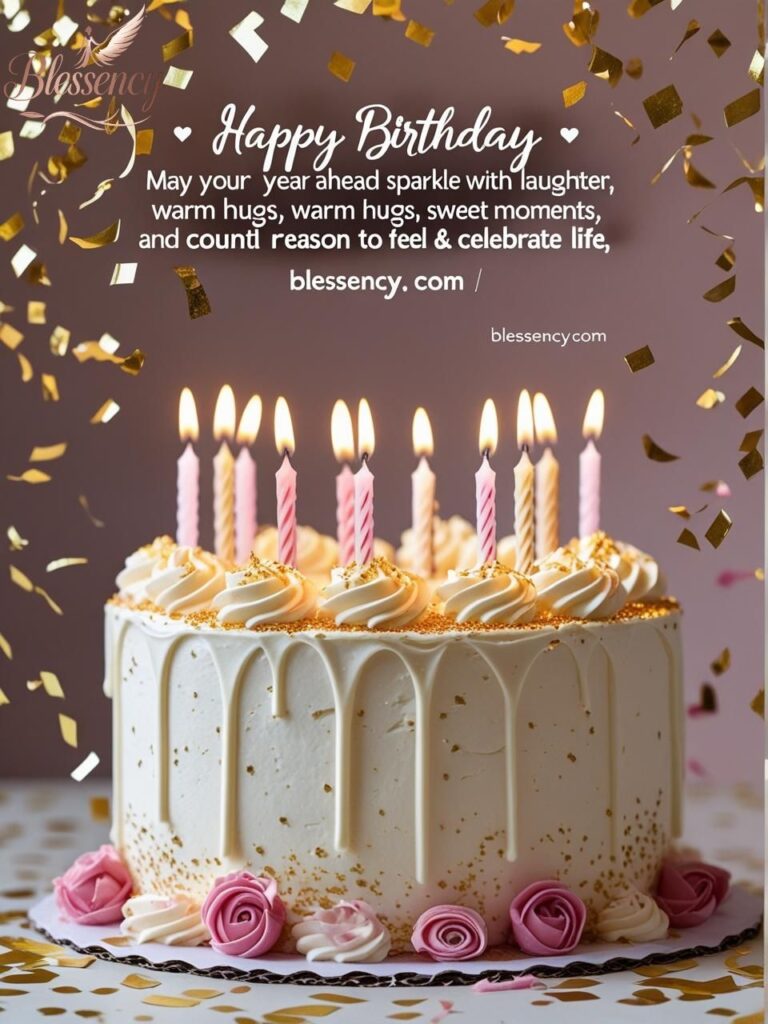 Happy Birthday Blessings Image Card