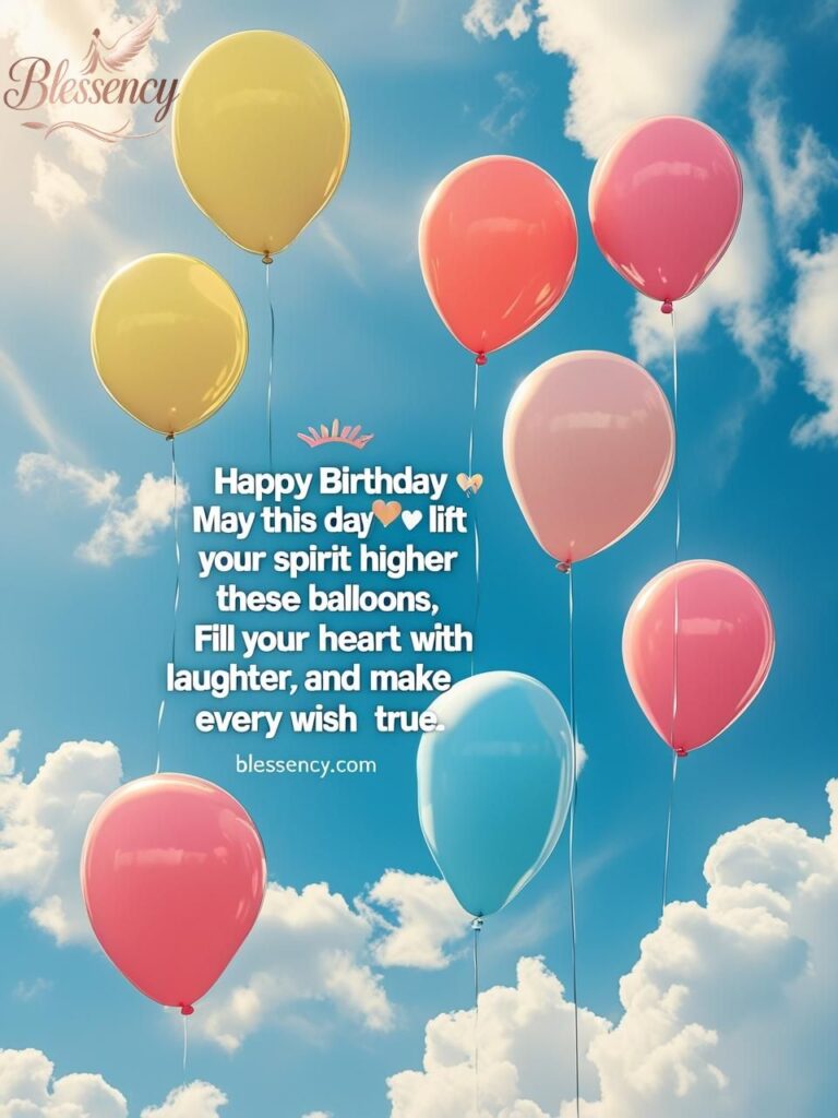 Happy Birthday Blessings Image Card