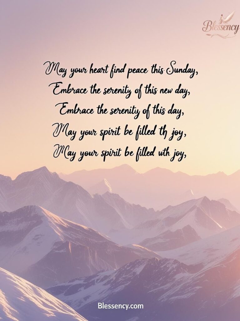 sunday blessing image 