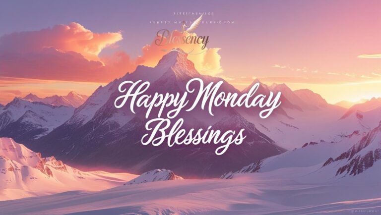 Happy monday blesing