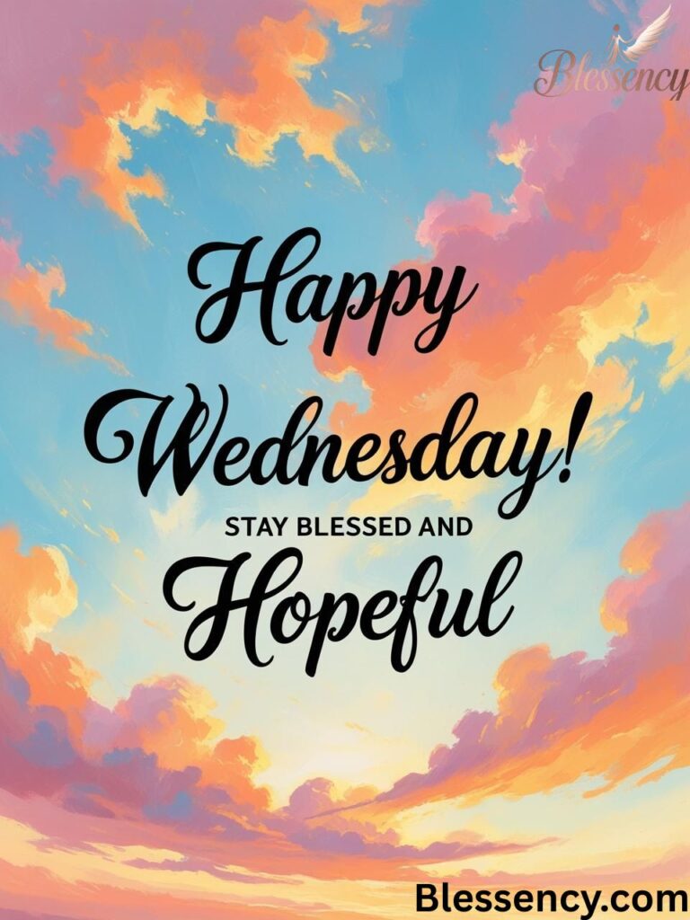 Happy Wednesday blessings Prayers