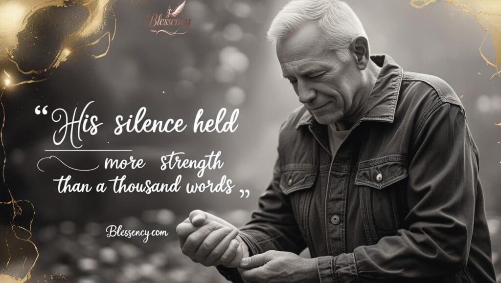 A touching photo of a father and child sharing an emotional moment — perfect visual for e10 Emotional Father Quotes heartfelt dad memories, and father’s love legacy. Ideal for Blessency.com’s blog about honoring dads with deep, soul-stirring quotes.