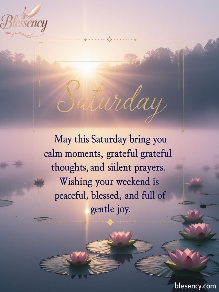 Saturday Blessings