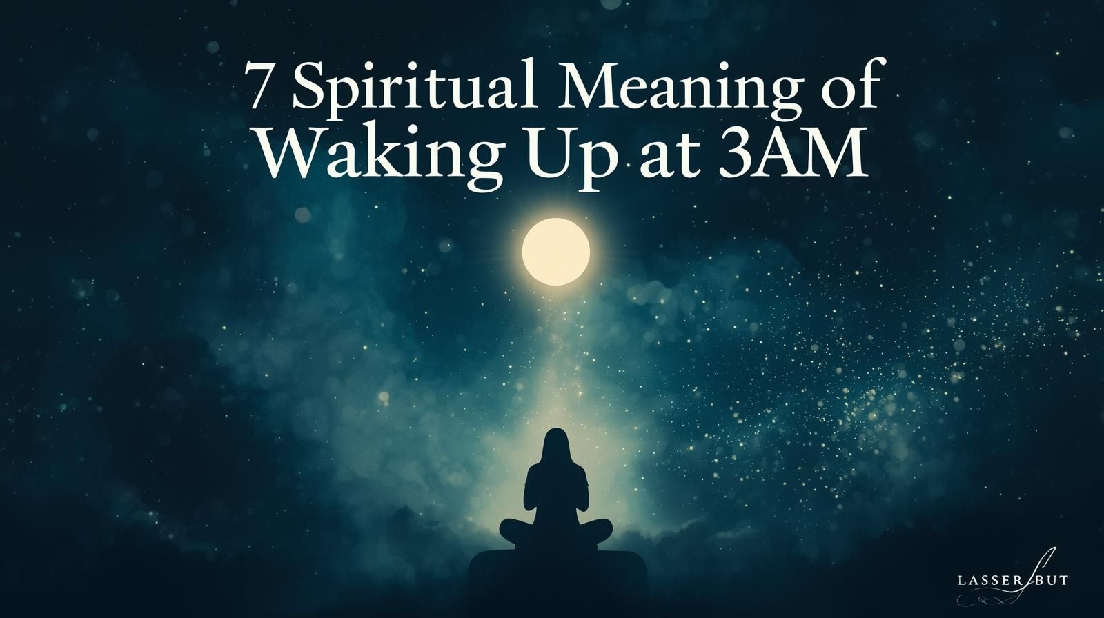 7 Spiritual Meanings of Waking Up at 3AM (Biblical, Divine & Hidden Messages Explained) 8 “7 spiritual meanings of waking up at 3AM — night sky with moonlight, divine awakening, prayer at 3AM benefits, biblical meaning of waking up at 3AM, guardian angel connection, spiritual warfare, energy imbalance, and God’s love at 3AM.”