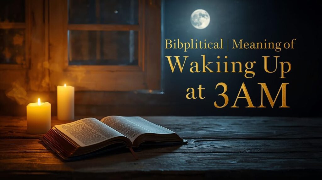 Biblical Meaning of Waking Up at 3AM: Deep Spiritual Insights