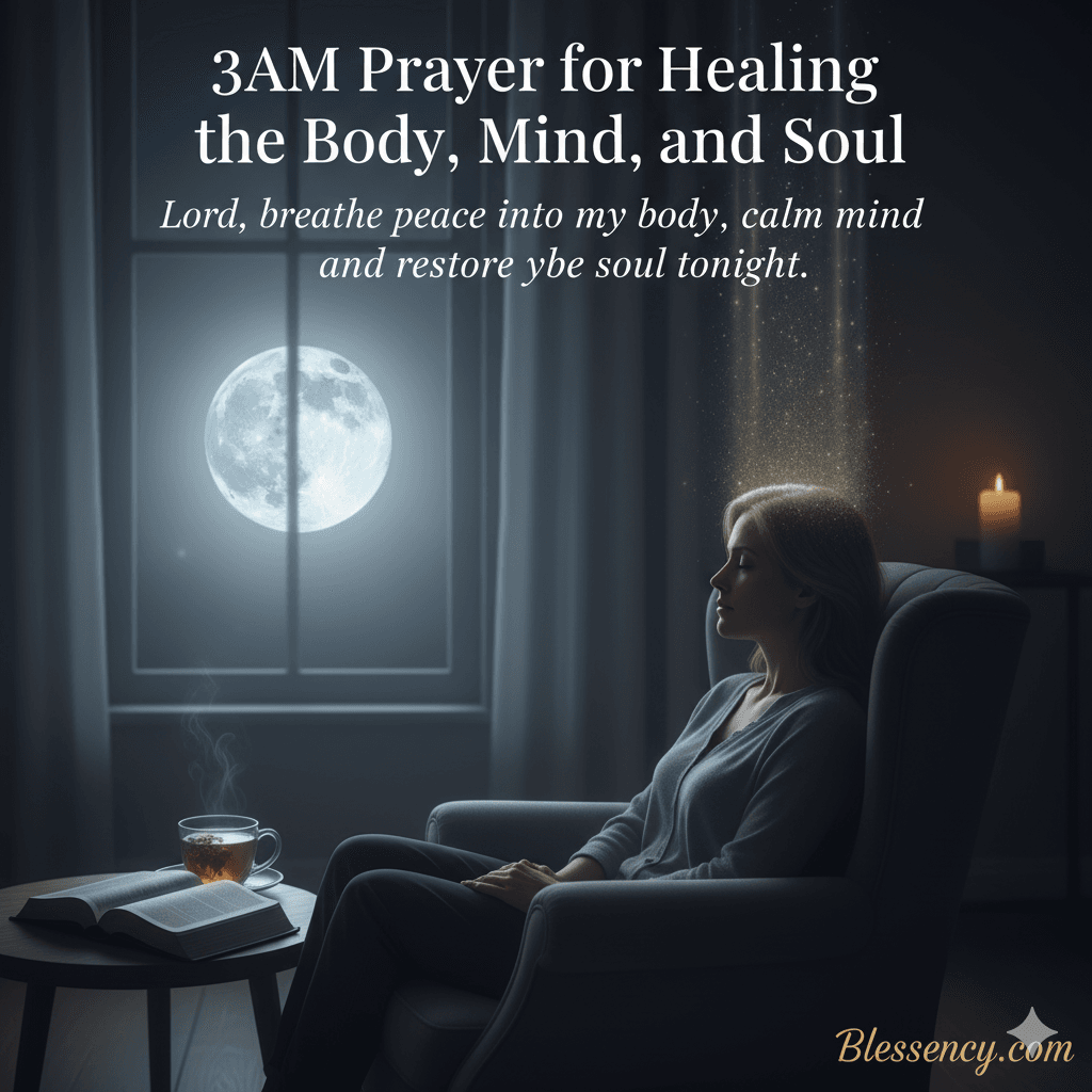 77+ Powerful 3am Prayers for Mercy and Miracles: Your Midnight Hour of Breakthrough 6 3am prayer for healing the body mind and soul