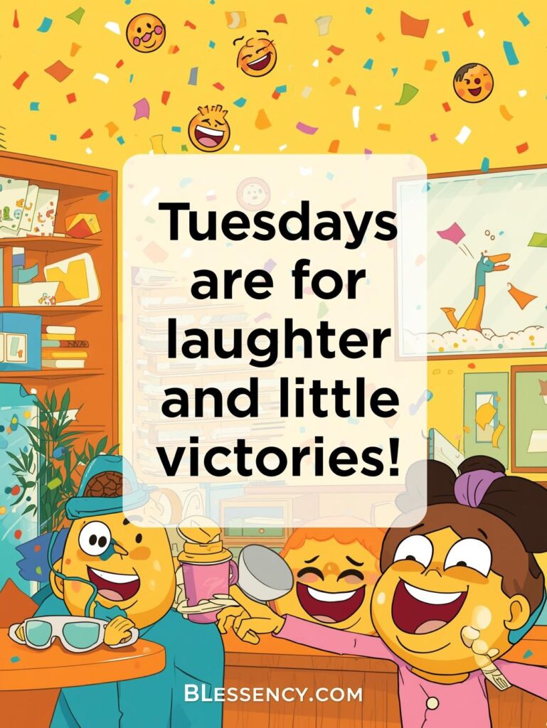 110+ Positive & Motivational Tuesday Quotes for Work, Happiness, and Inspiration 5 funny and lighthearted tuesday quotes to brighten your day