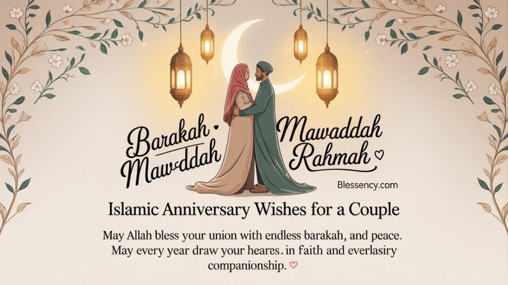 Islamic Wedding Anniversary Wishes — 130+ Prayers, Messages & Duas 7 islamic anniversary wishes for a couple