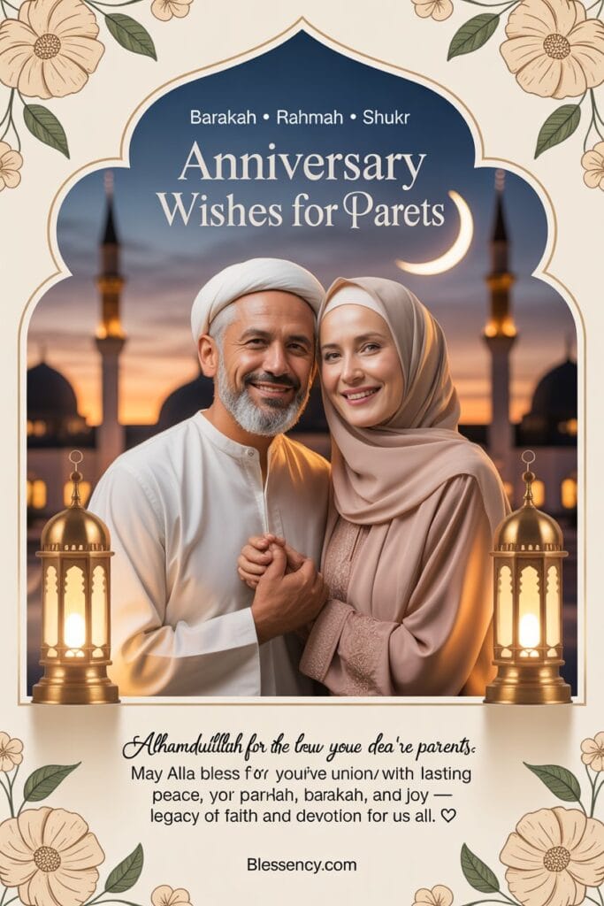 Islamic Wedding Anniversary Wishes — 130+ Prayers, Messages & Duas 4 islamic anniversary wishes for parents