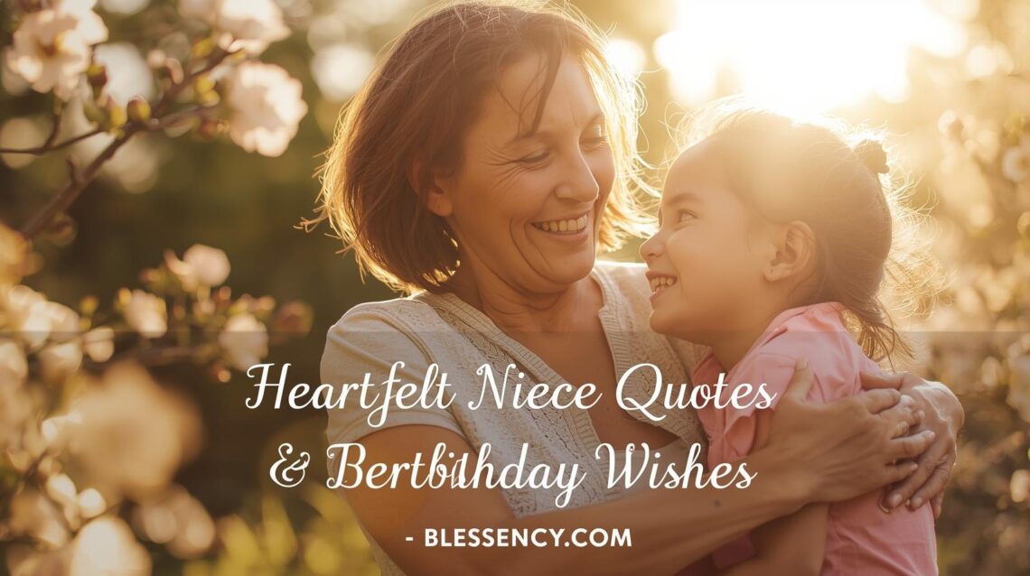 150+ Heartfelt Niece Quotes from Aunt and Uncle – Funny, Loving & Inspirational Messages 1 “A loving aunt hugging her Niece Quotes from Aunt, blessings, and joy. Perfect visual for heartfelt niece quotes, birthday wishes, and proud aunt messages. Featured on Blessency.com.” Niece Quotes from Aunt