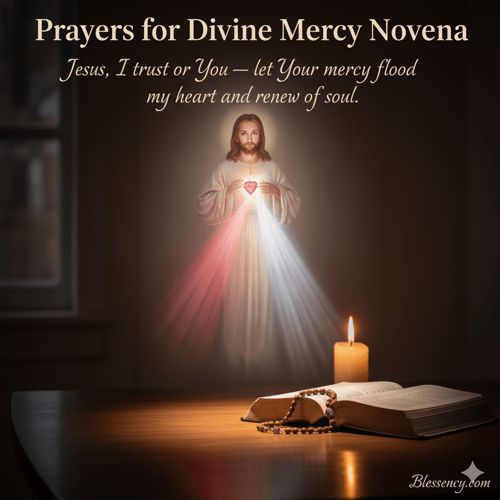 77+ Powerful 3am Prayers for Mercy and Miracles: Your Midnight Hour of Breakthrough 5 prayers for divine mercy novena