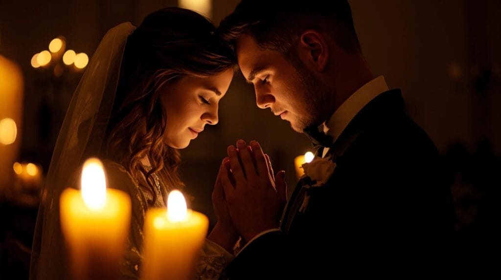 200+ Heartfelt Short Prayers for Someone You Love That Touch the Soul 10 devout prayers for couples before marriage, engaged couple praying together, love and faith before wedding